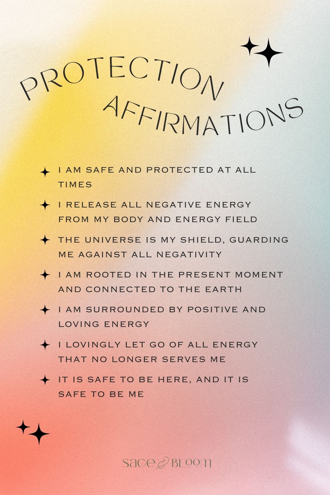 Protection Affirmations